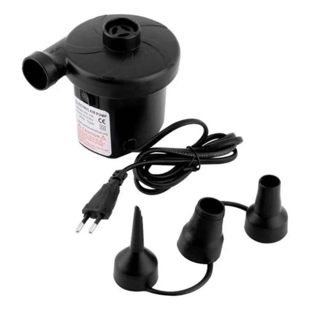 2X Inflador Elétrico Bomba Ar Colchão Boia Piscina Infláveis