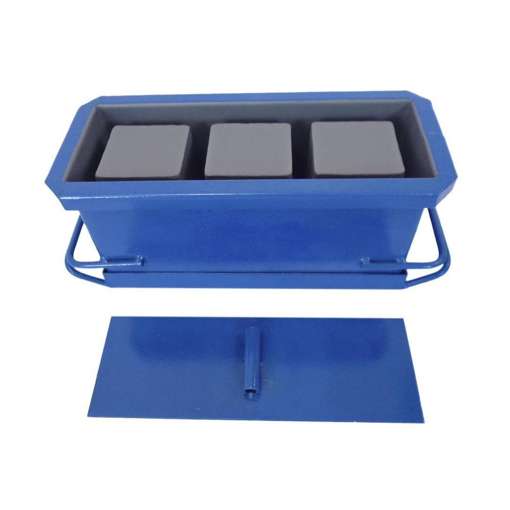 Forma Manual Bloco De Concreto De 1514X19X39Cm 3 Furos Fundo