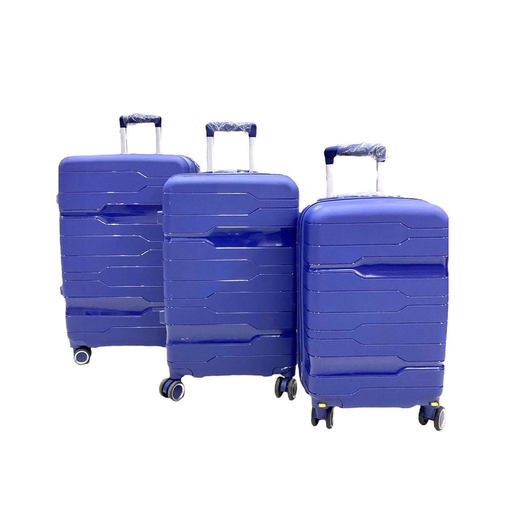 Kit Mala 32Kg +Mala 23Kg+Mala 10Kg Polipropileno Inquebrável