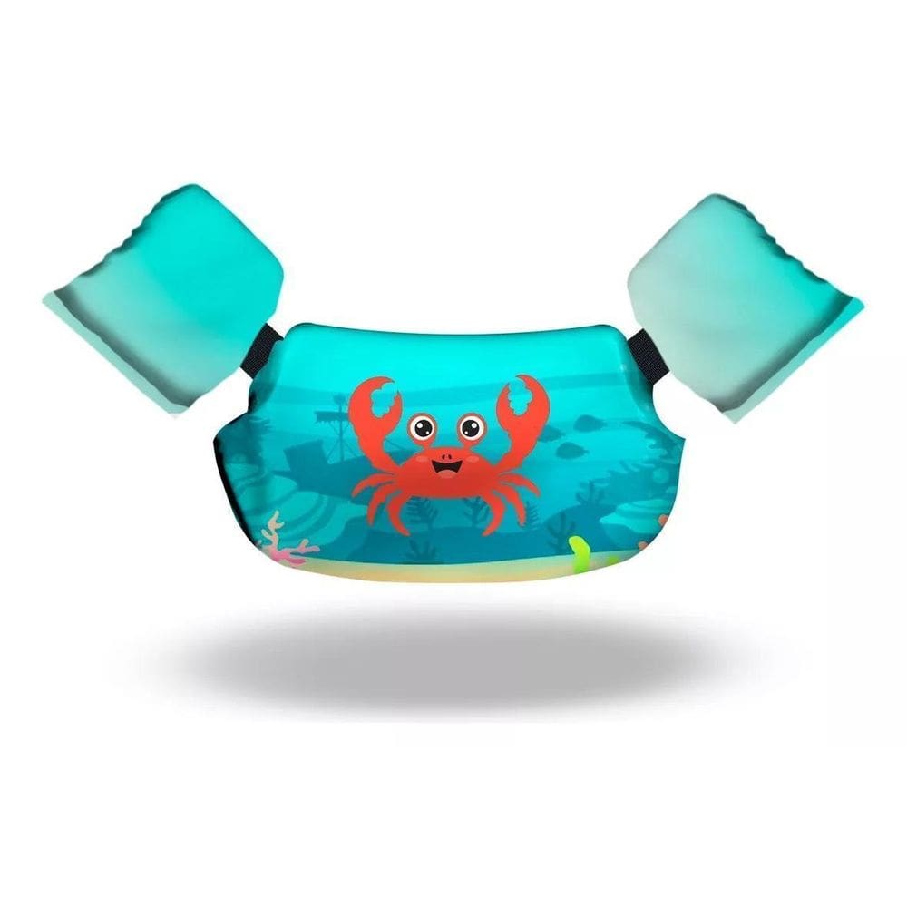 Colete Piscina Crianca Infantil Kids Bóia De Braço Siri