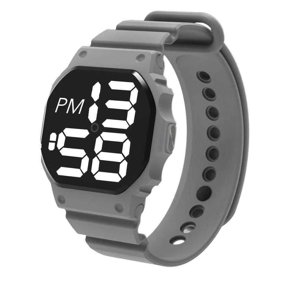 Relógio Digital Esporte Bracelete Led Adulto Infantil Barato