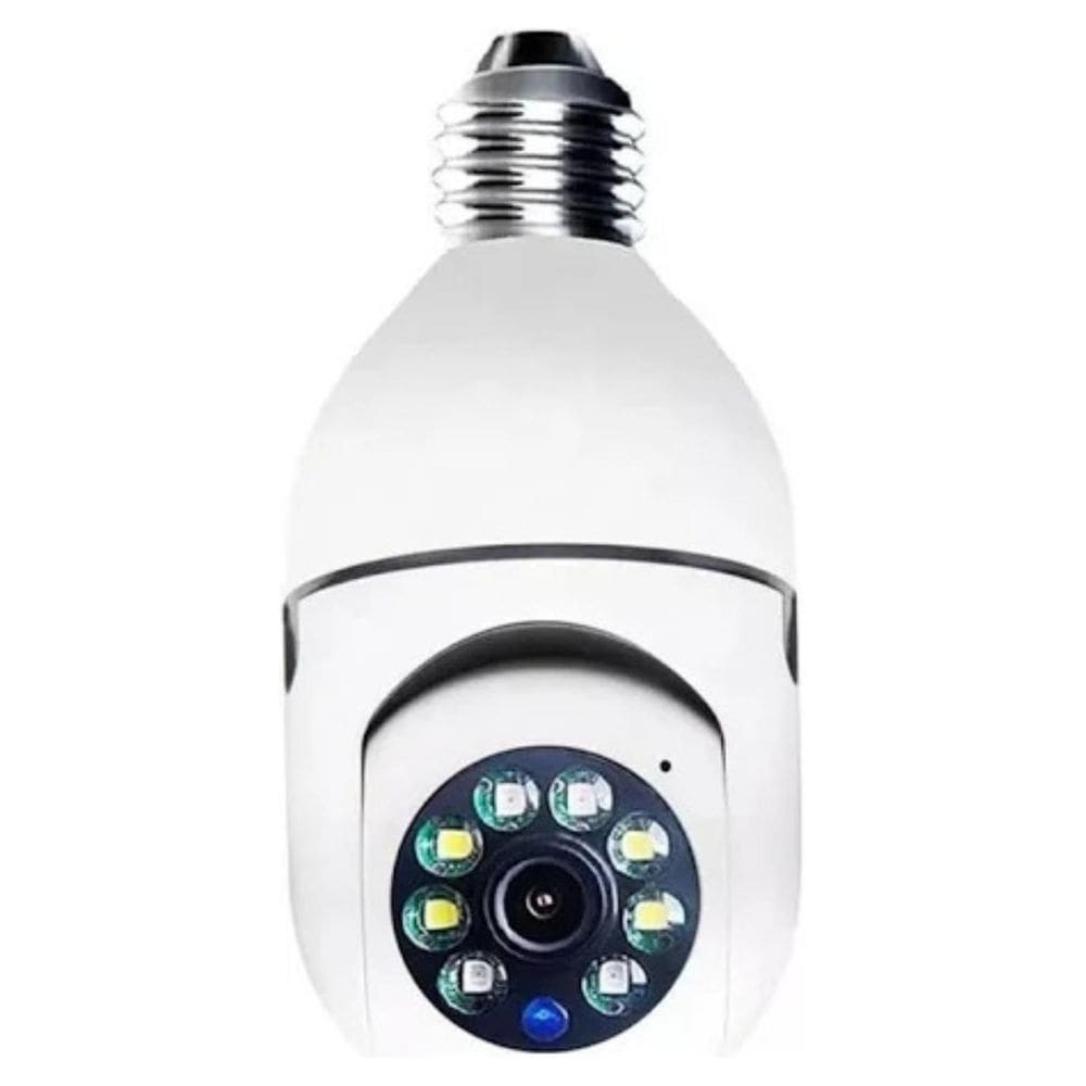 Câmera De Monitoramento Wi-Fi 3 Antenas Com Giro 355 E Visão 360