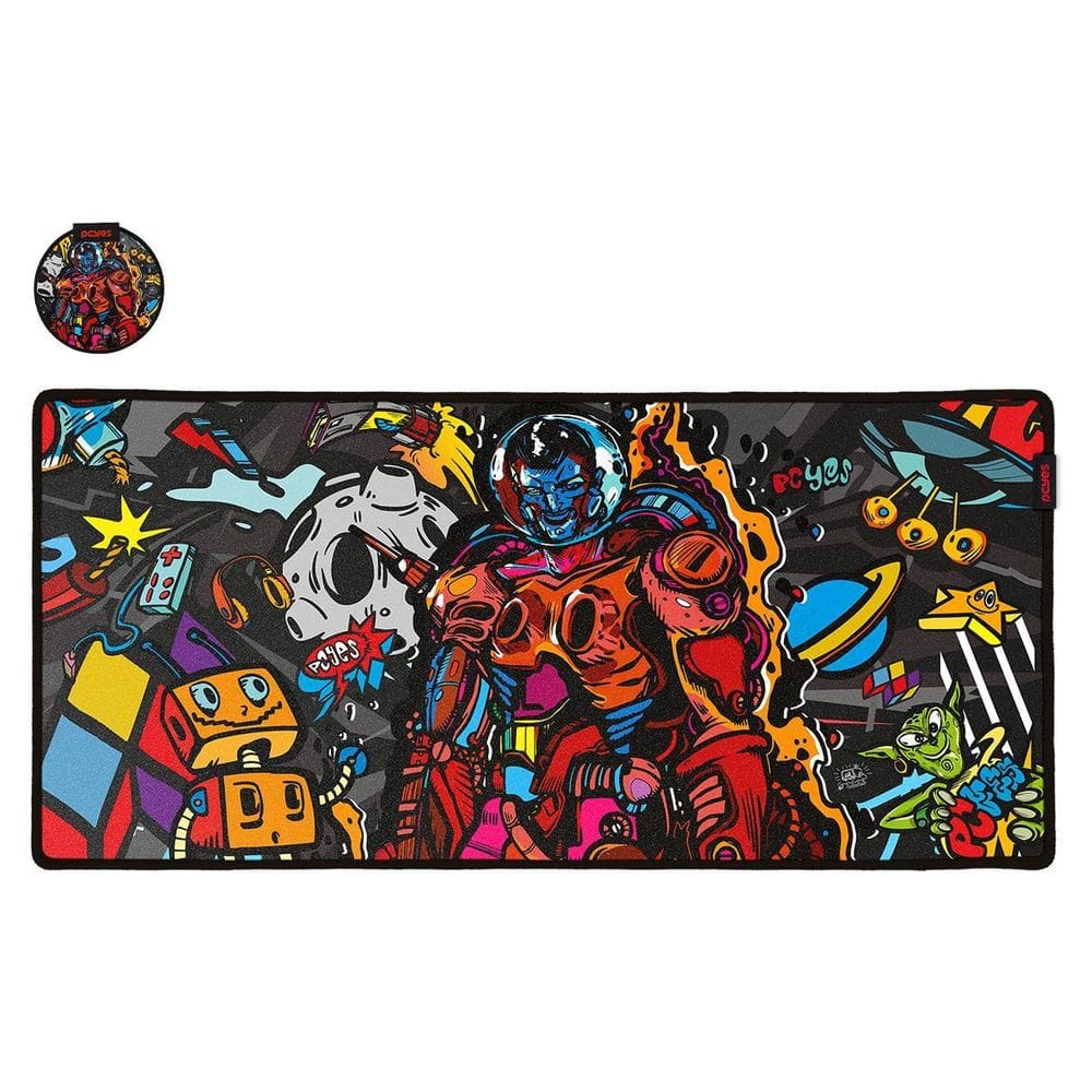 Mouse Pad Gamer Pcyes Dr Kepler Extended 900 X 420 Drk90X42