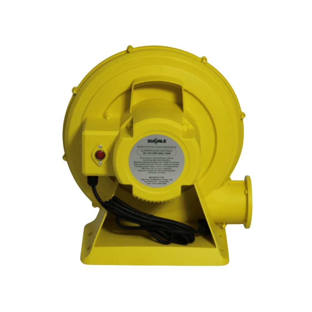 Motor Soprador de Ar p/ Brinquedos Infláveis 750w - Sugale