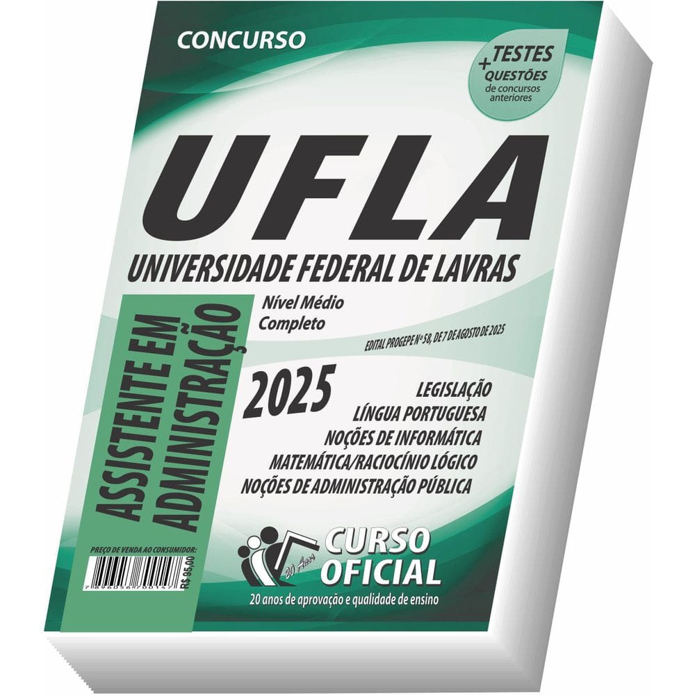 Apostila Ufla - Assistente Em Administração