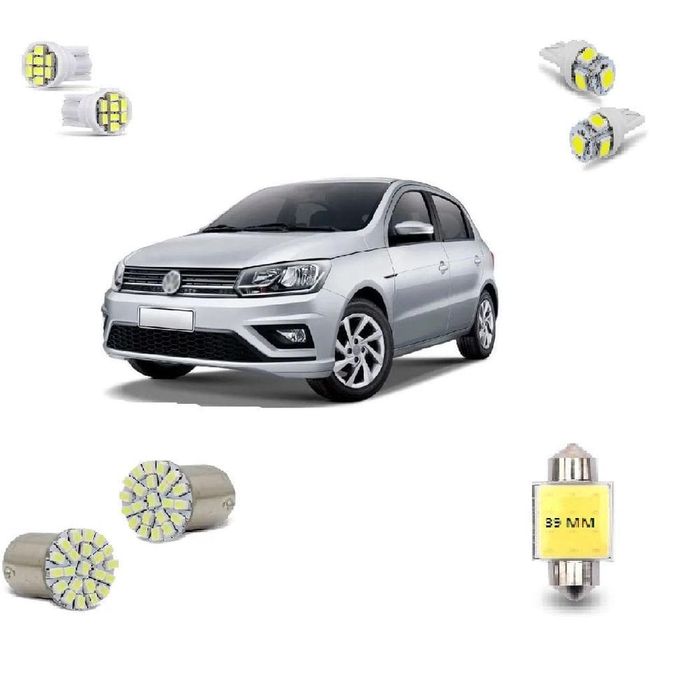 Kit De Led Para Vw Gol Geração G2 G3 G4 G5 G6