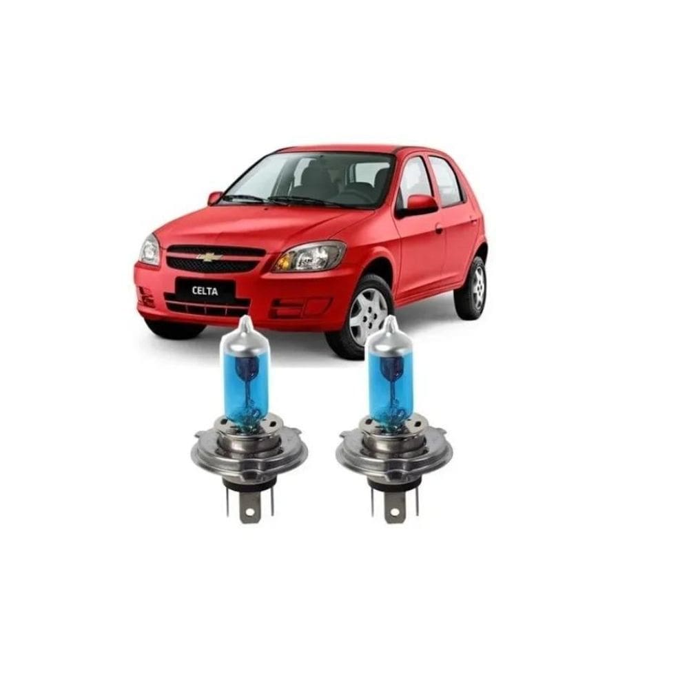 Kit Lâmpada Super Branca Celta 01 02 2003 2004 2005 2006 200