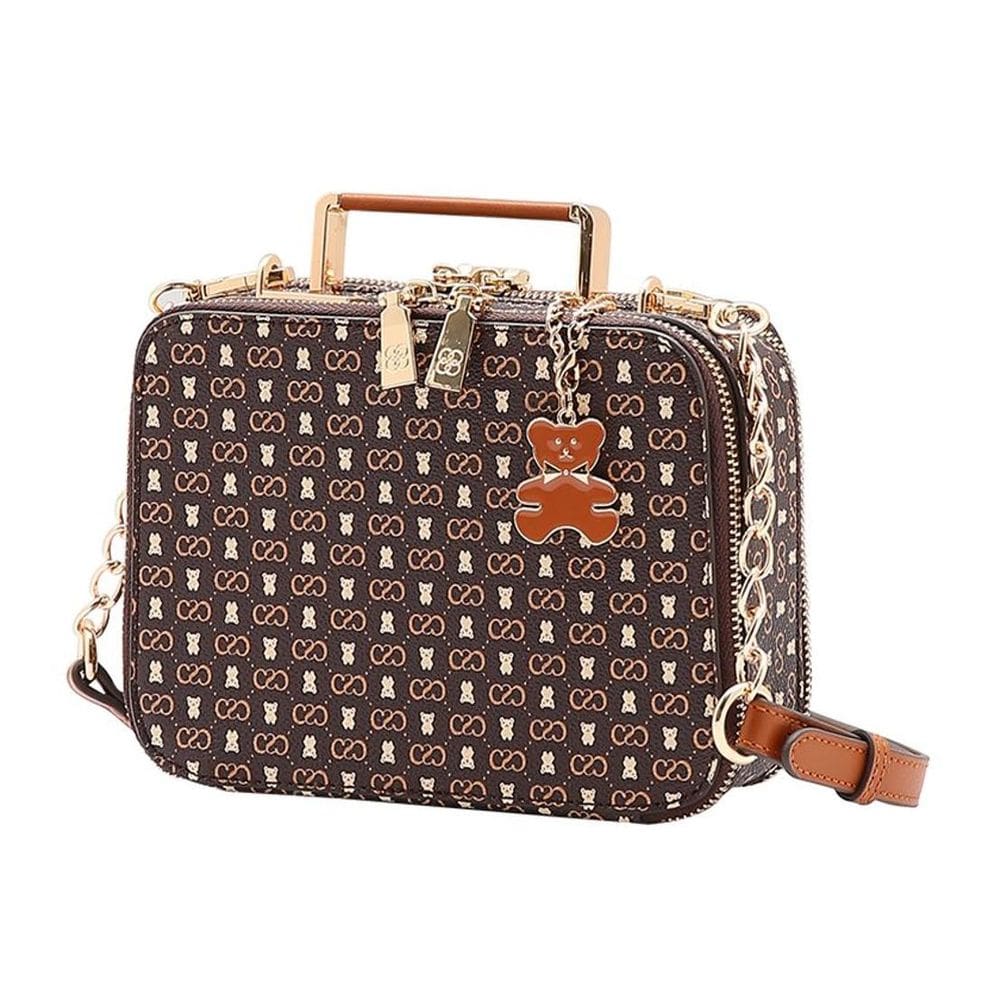 Bolsa Feminina Ferragens Elegante Transversal Estilo Chenson