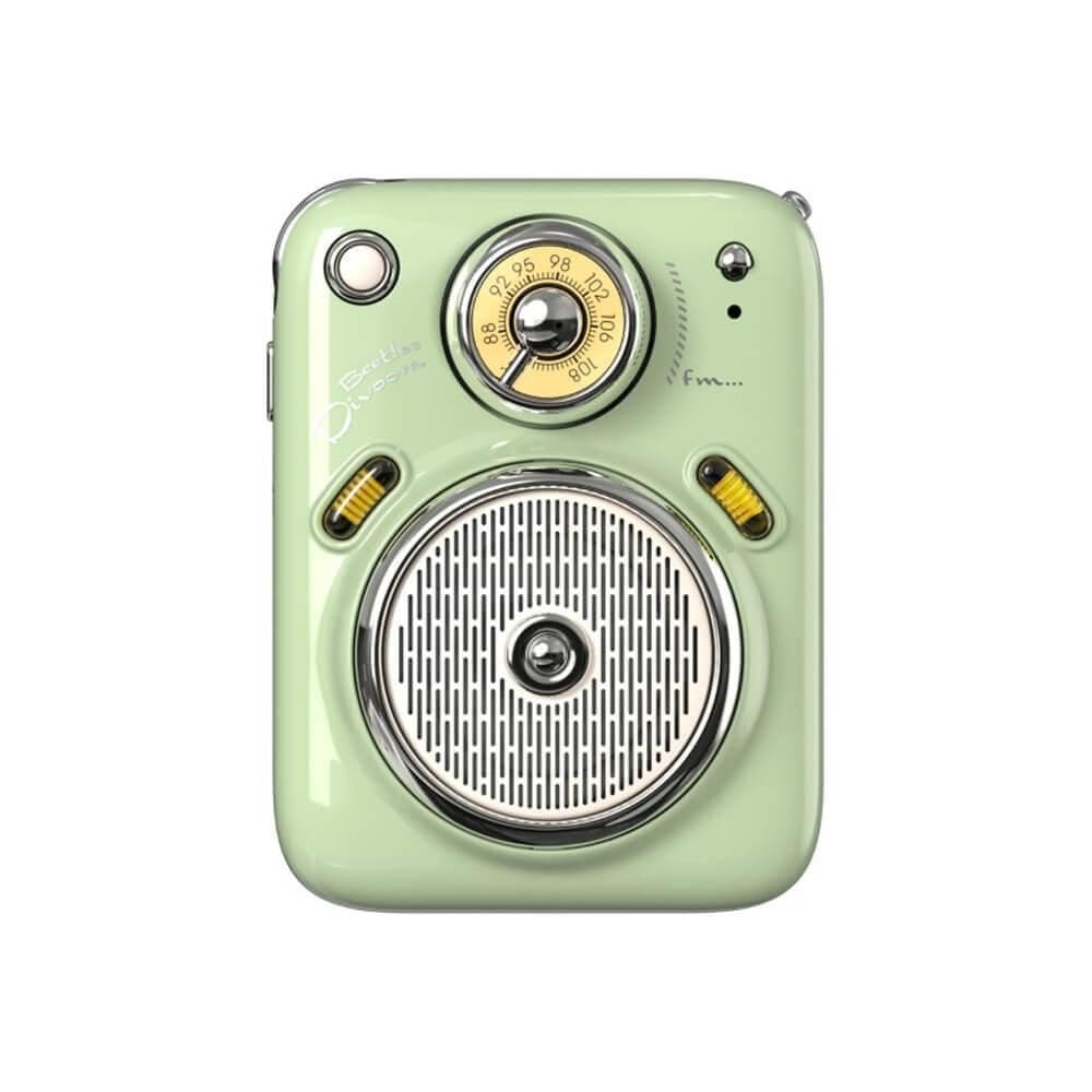 Caixa De Som Divoom 5.0 Bluetooth 4,5W Beetles-Fm Verde