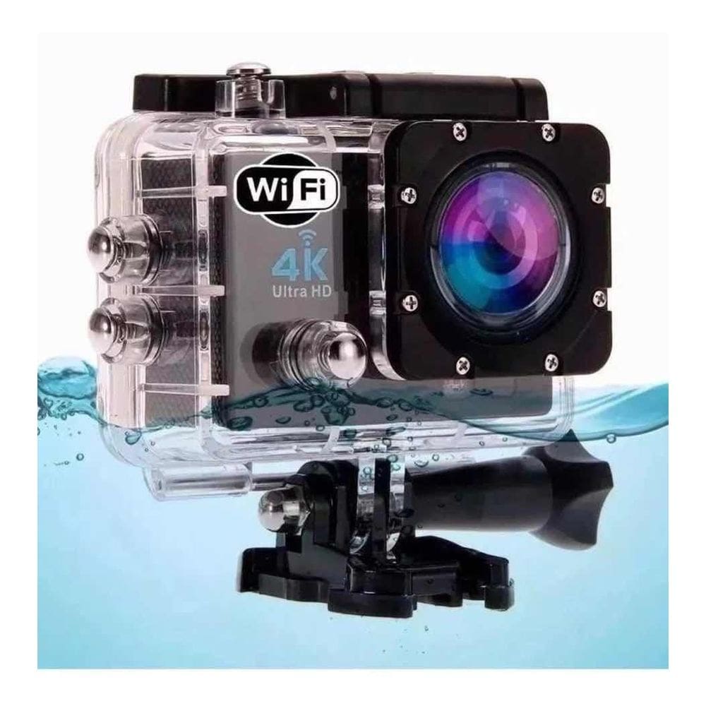Câmera De Sport Ultra Hd 4K Com Wifi Para Natureza