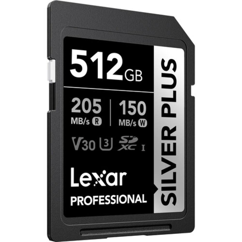 Cartão Memória Lexar Sd Xc 512Gb 205Mb/S Uhs-I V30 Silver