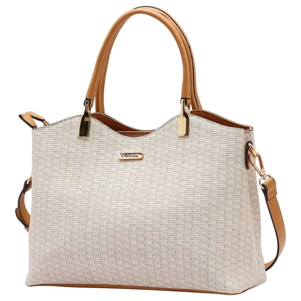 Bolsa Feminina Elegante Fechamento Ecler Divisorias Chenson