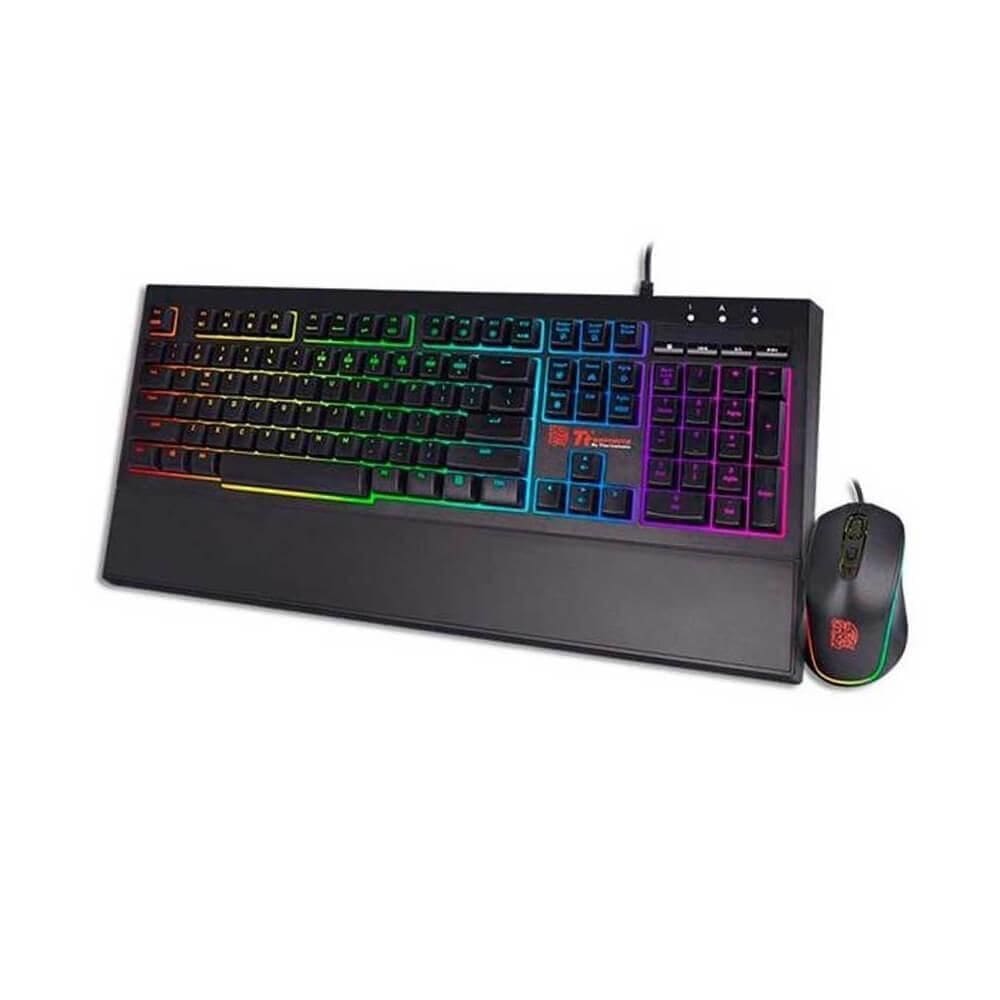 Kit Teclado E Mouse Thermaltake Gamer Challenger Elite Rgb