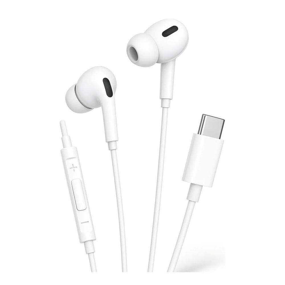 Fone De Ouvido Tipo-C Compatível Com Smartphones E Tablets