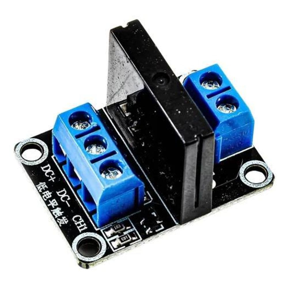 Módulo Relé Estado Sólido 1 Canal 5V Ssr G3Mb-202P Arduino