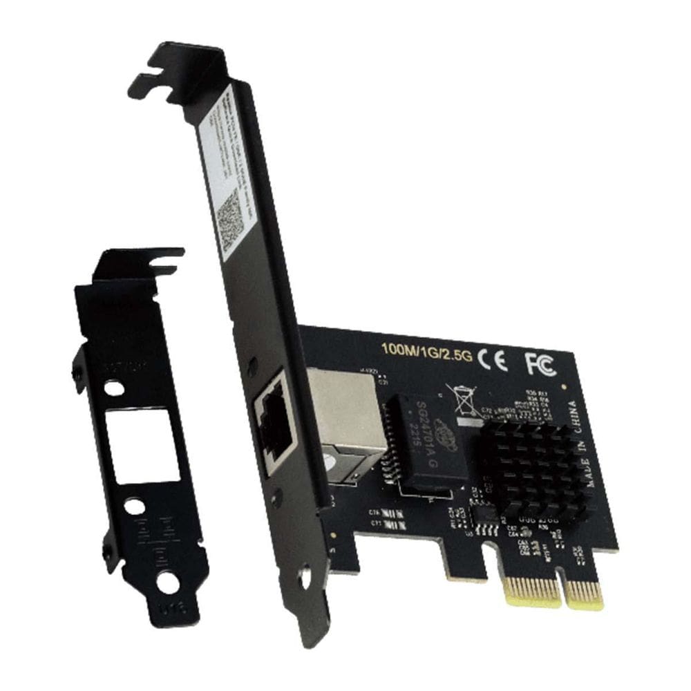 Placa De Rede Gigabit 2.5G Rj45 Pci-E X1 Pcyes Lc2500-1 P