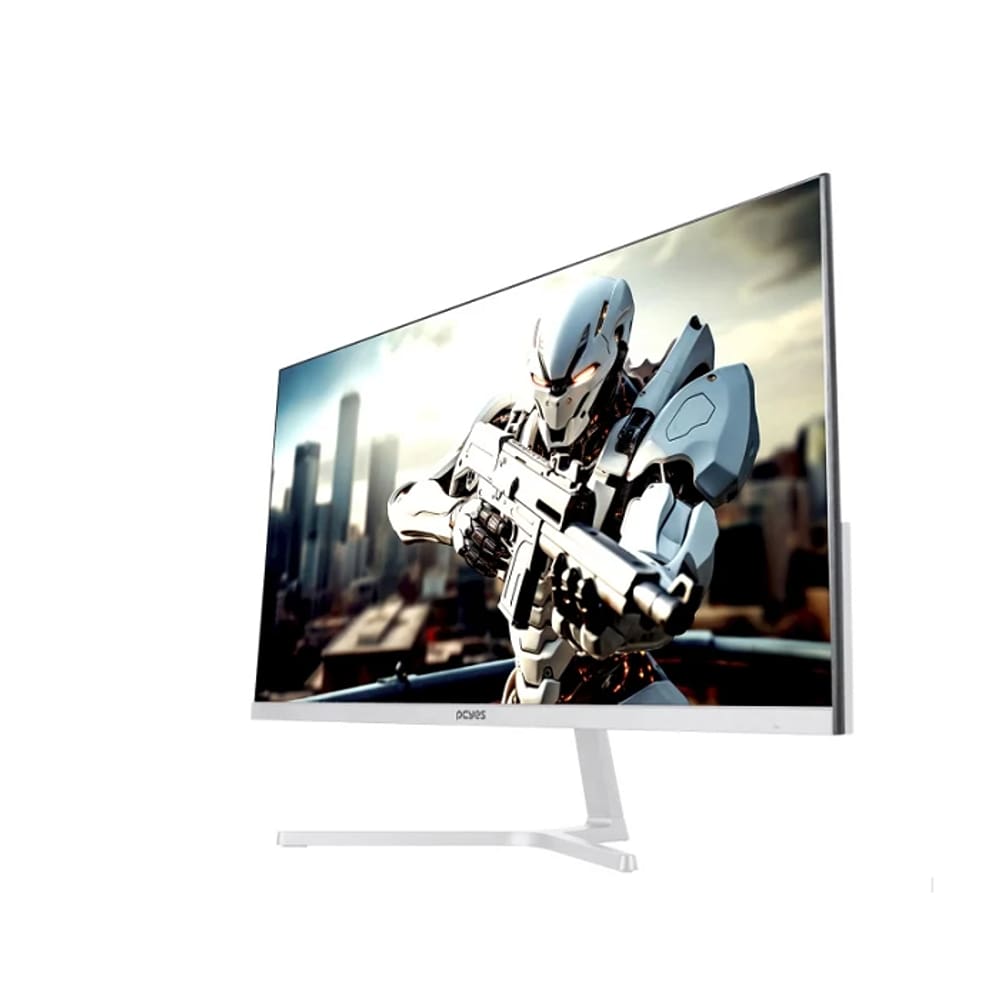 Monitor Gamer Q10 White Ghost 23.8 Fullhd Branco 75hz