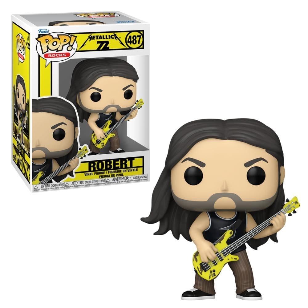 Boneco Funko Pop! Rocks Metallica - Robert