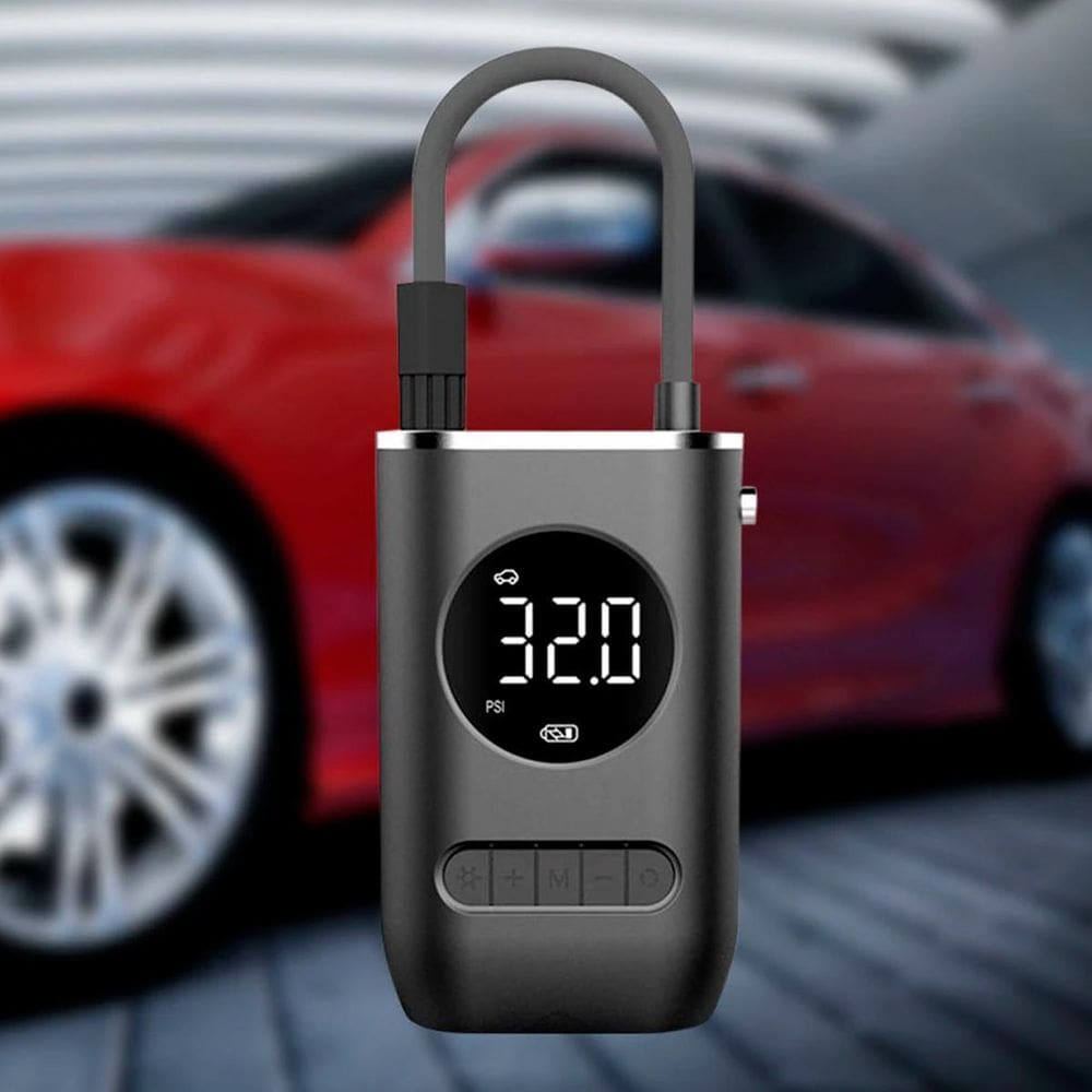 Bomba De Ar Inteligente Ideal Para Carro E Bicicleta
