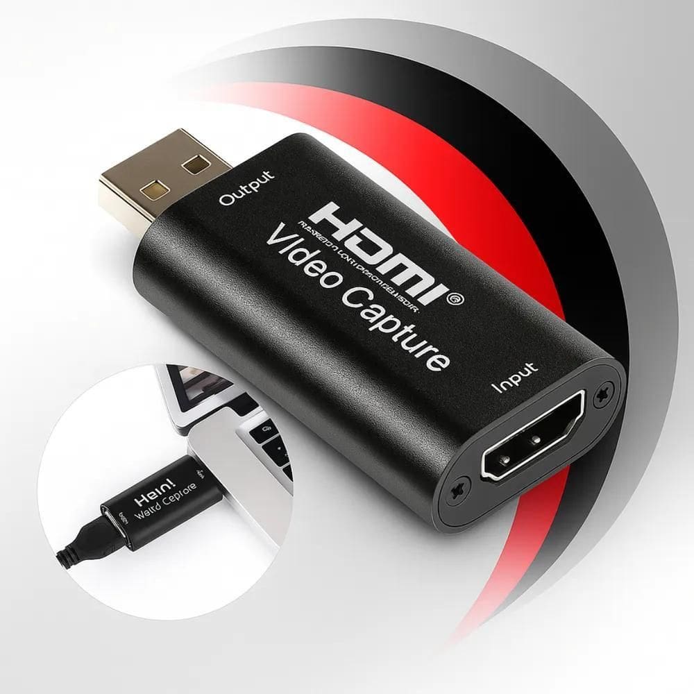 2X Placa De Captura Hdmi 4K Usb 1080P Full Hd Live Streaming