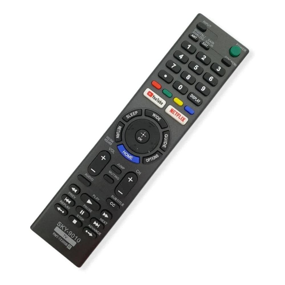 2X Controle Remoto Compatíve Sony Brávia Led Smart Rmt-Tx300