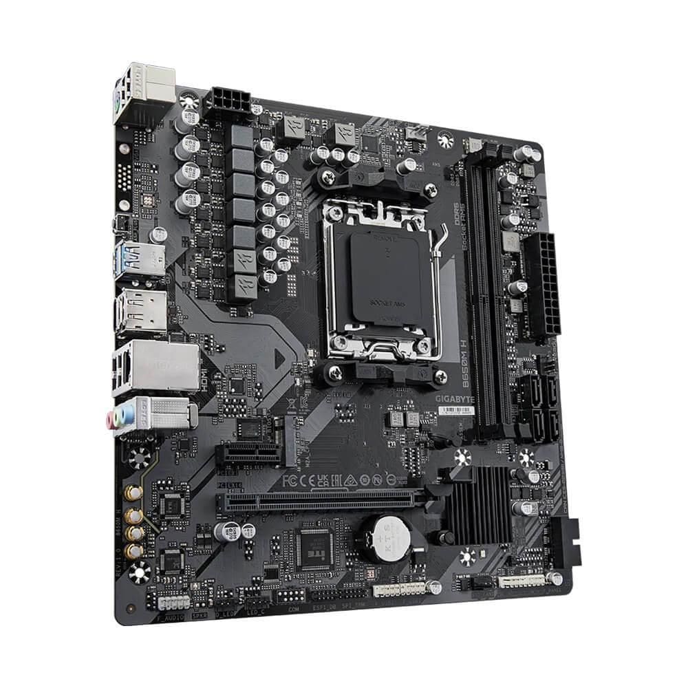 Placa Mãe Gigabyte Amd Am5 Ryzen Ddr5 B650M H