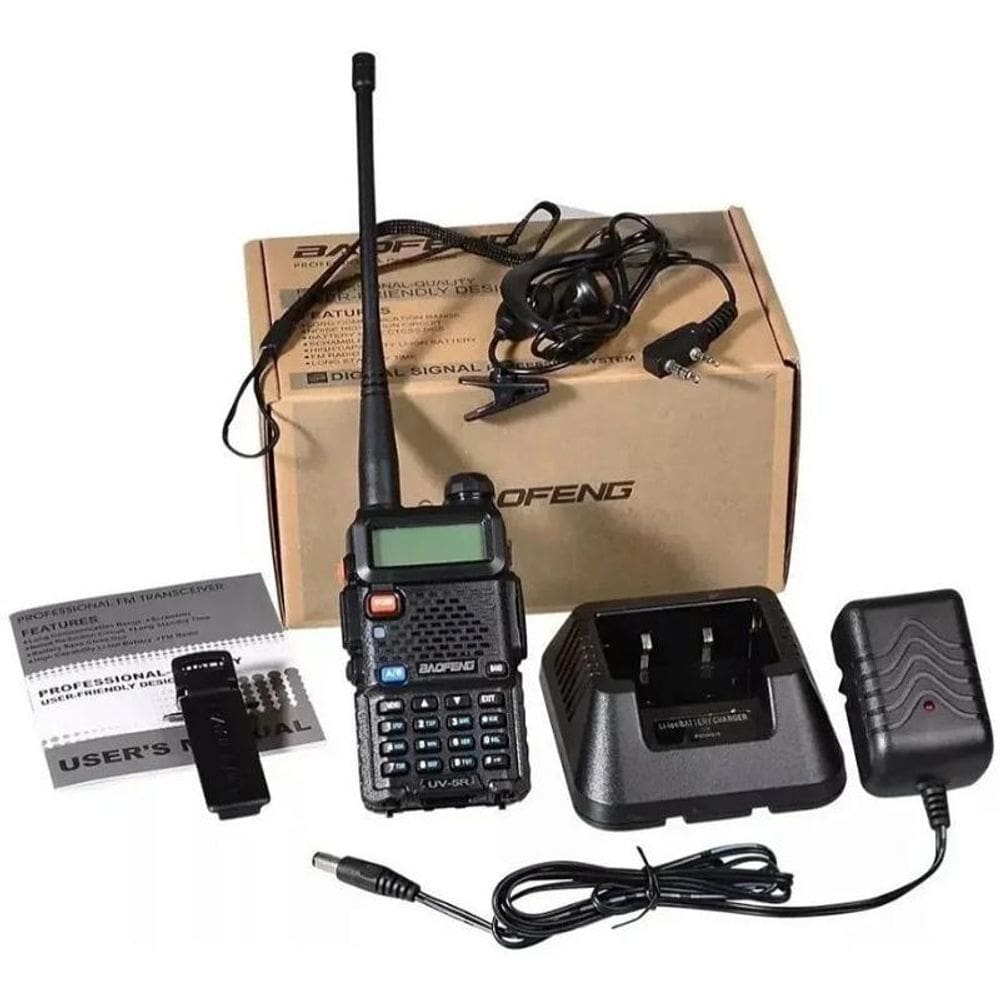 Radio Baofeng Uv5R Comunicador Walk Tok Uhf Vhf