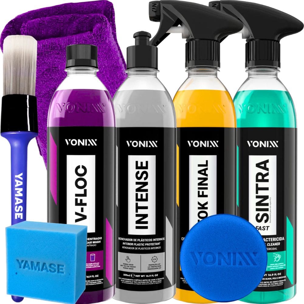 Kit Shampoo V-Floc Cera Tok Final Sintra Fast Intense Vonixx