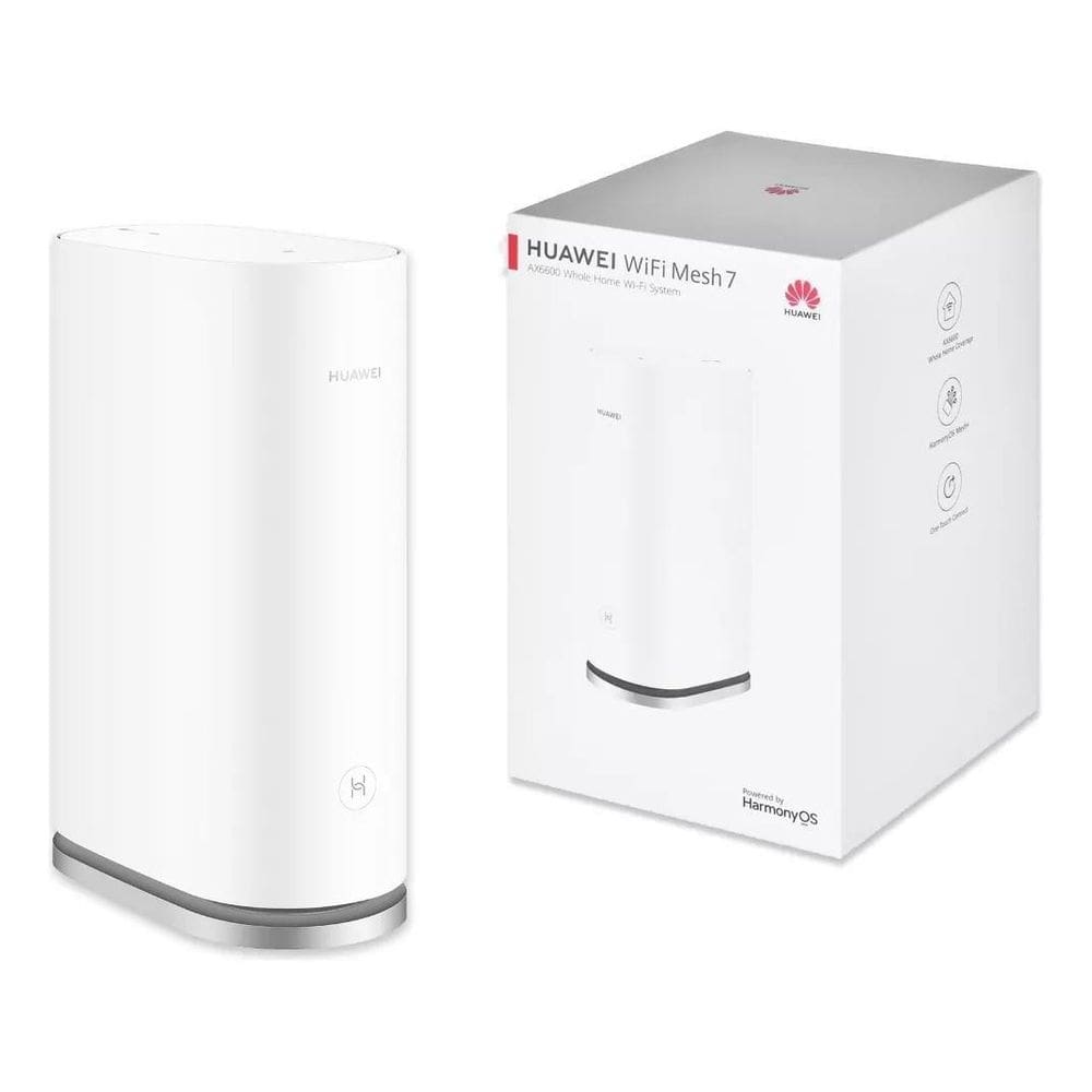 Roteador Huawei Wifi 6 Plus, Mesh 7, Ax6600 Nfc, 1 Torre