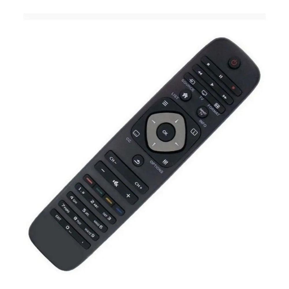 2X Controle Remoto Compatível Com Tv Philips De Lcd Led