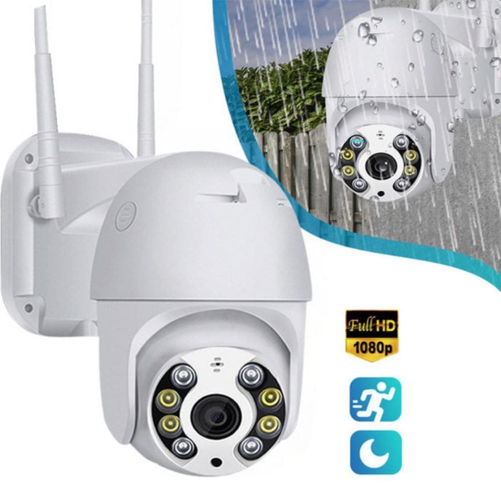 Câmera Ip Industrial Com Conexão Wi-Fi