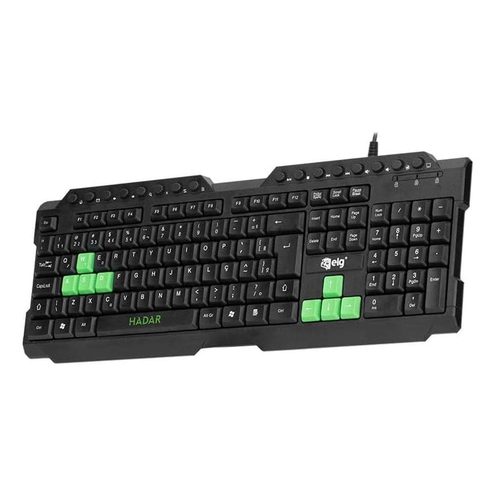 Tghd - Teclado Gamer Hadar Membrana Anti Ghosting - Elg