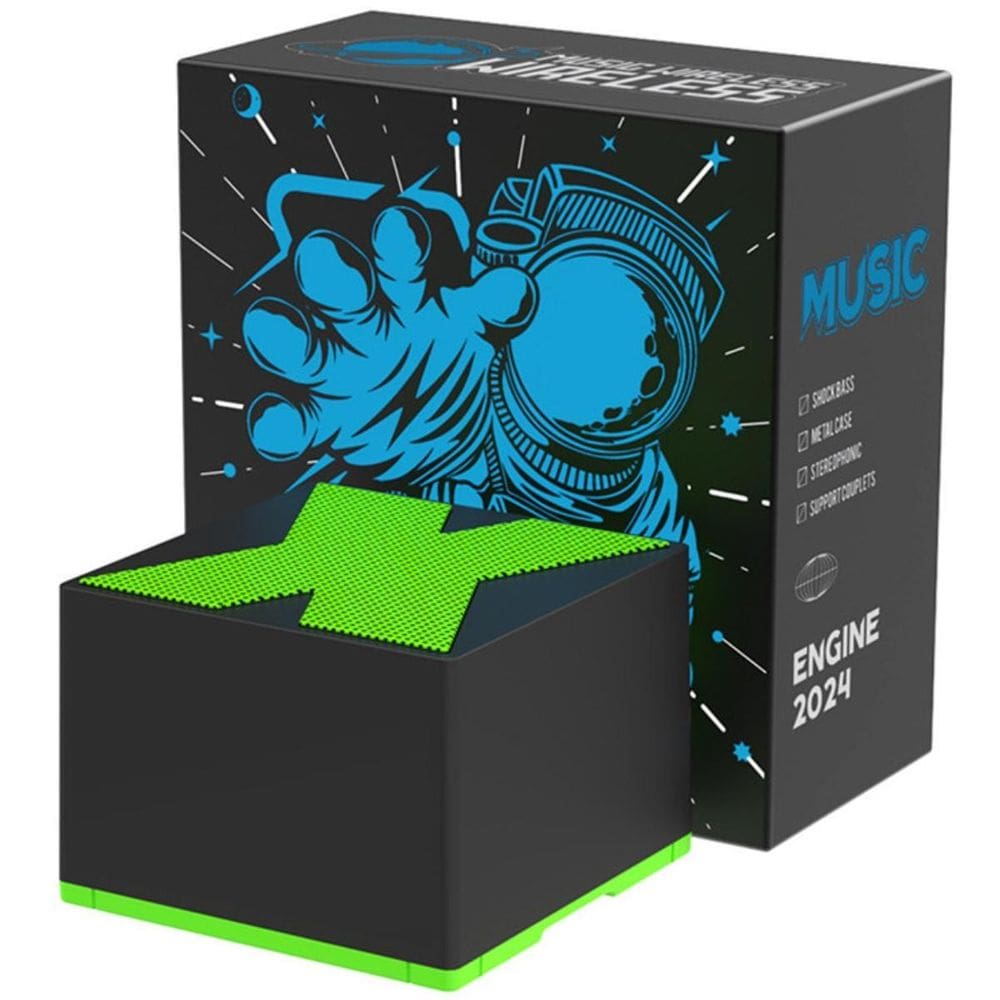 Caixinha Som Astronauta Envio Garantido Seguro Aprovado