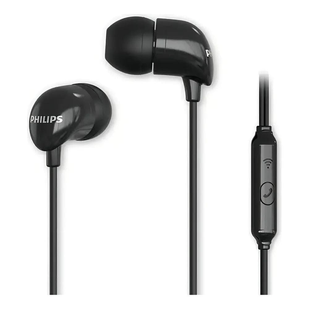 Fone De Ouvido Tae1126Bk In Ear Com Microfone Philips Cor Pr