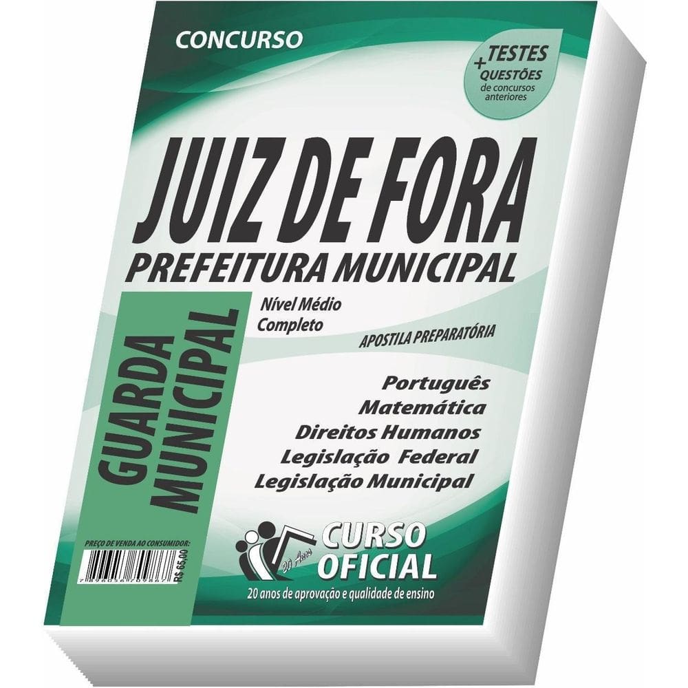 Apostila Pjf - Prefeitura De Juiz De Fora - Guarda Municipal