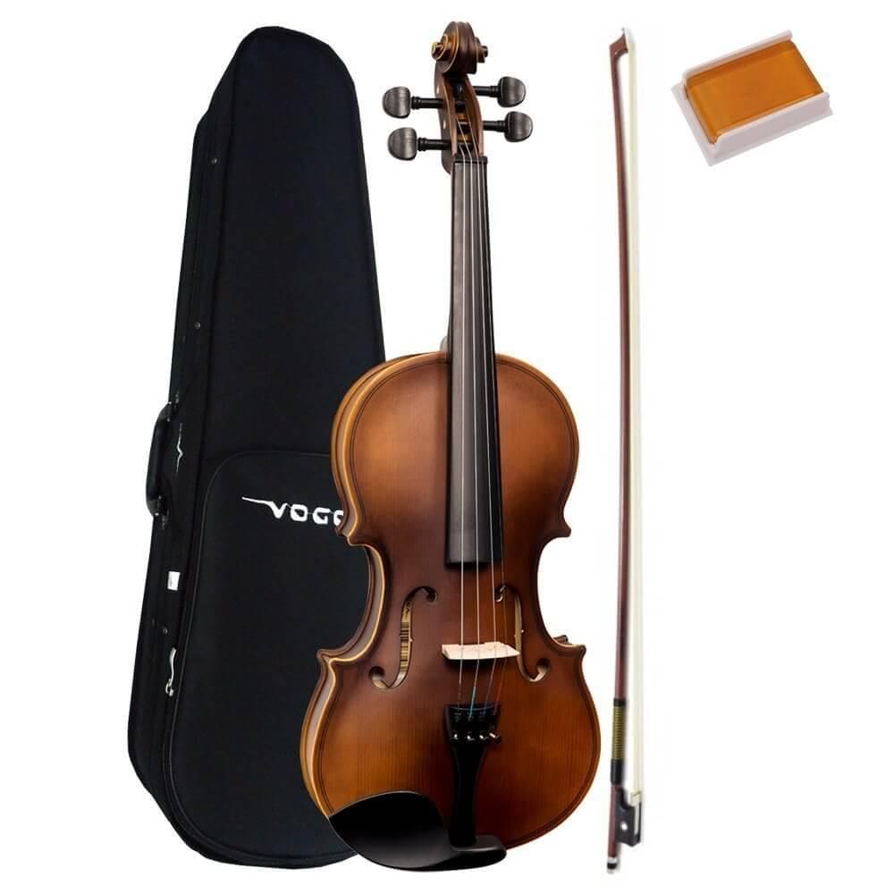 Violino Vogga Von144N Completo 4/4 Tampo Spruce