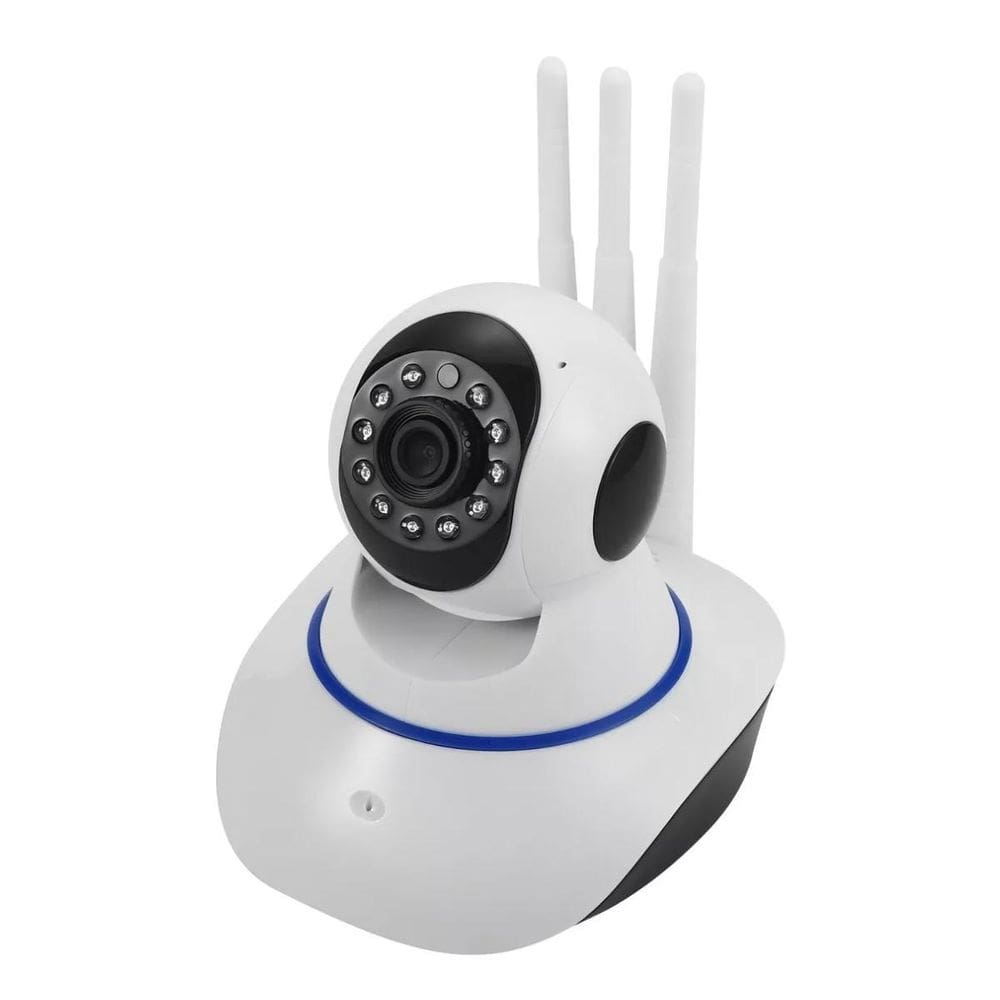 Câmera Ip 3 Antenas Wireless 3 Geração Wifi C/Visão Noturna