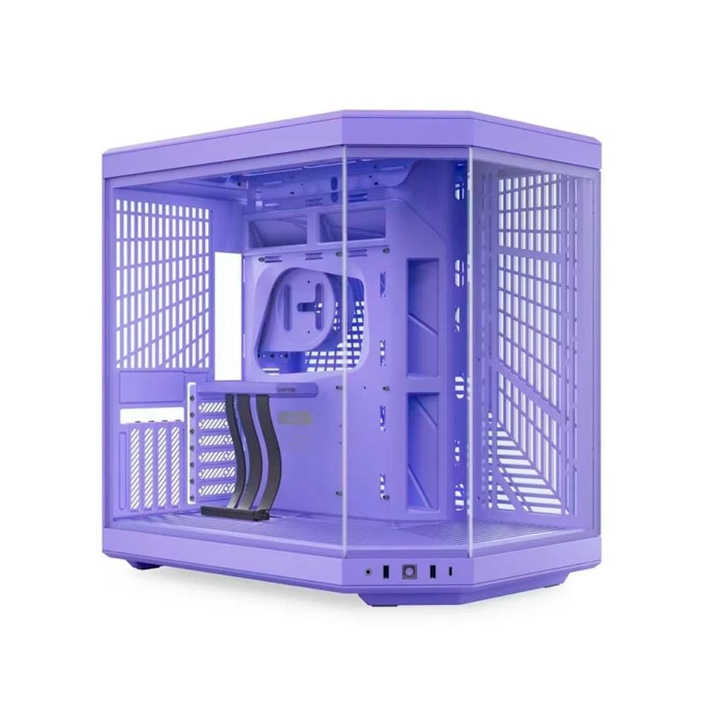 Gabinete Gamer Hyte Y70 Taro Milk Mid Tower Sem Fan Lilás