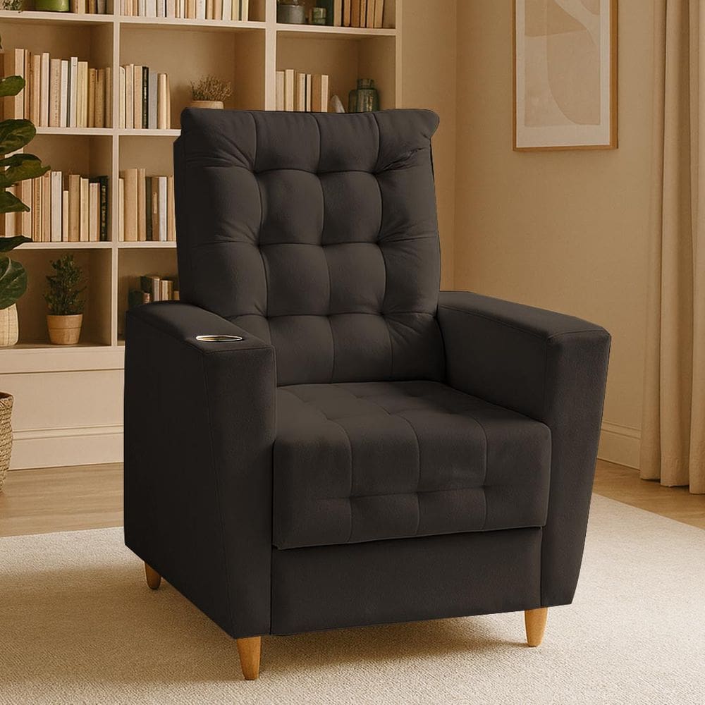 Poltrona de Amamentação Melissa Puff Marrom