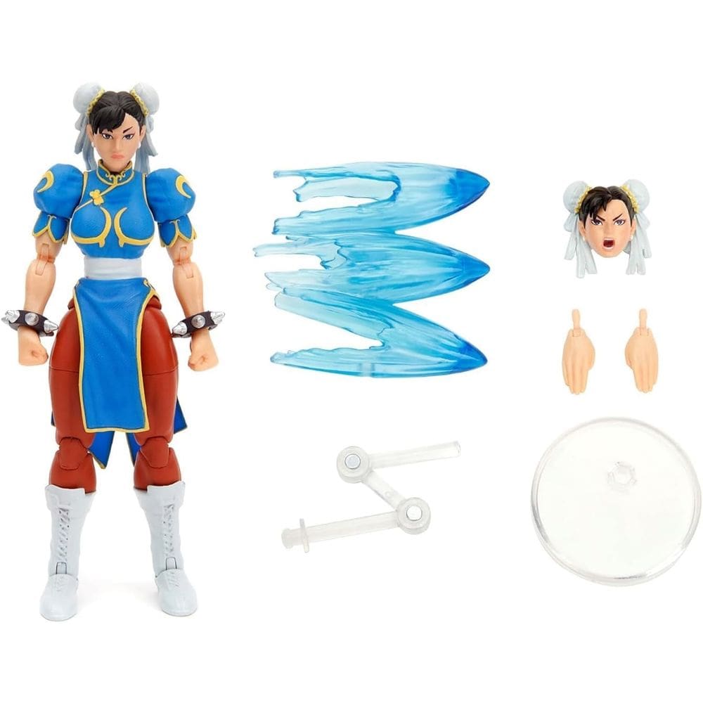 Boneco Chun-li Jada Ultra Street Fighter 2 Figura Articulada