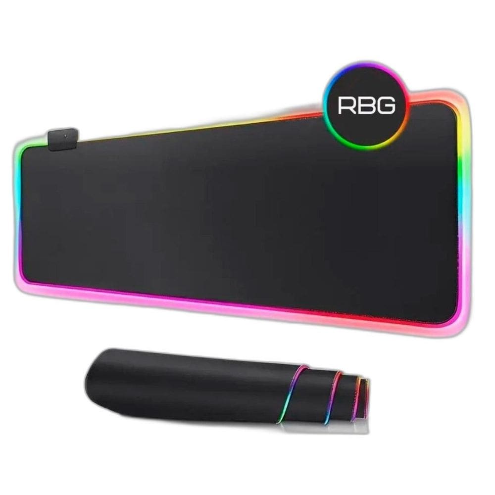 Mouse Pad Gamer Rgb 80X30Cm 10 Modos De Luz