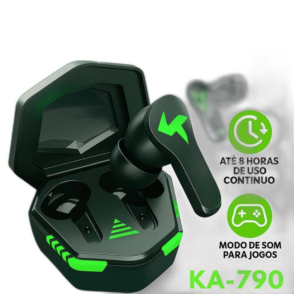Fone Gamer Bluetooth Com Microfone De Alta Qualidade - Ka790