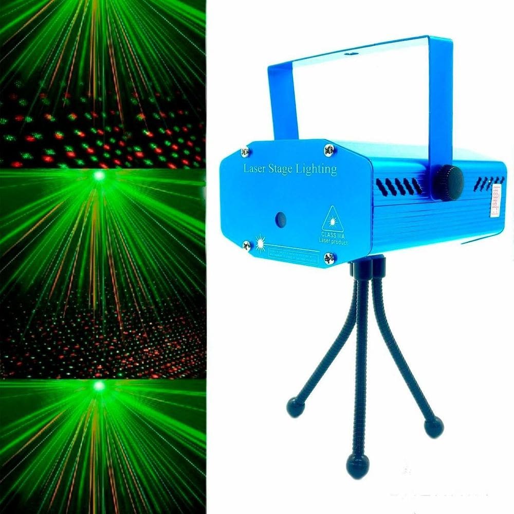 Laser De Balada Colorido Led Mini Iluminação Rgb