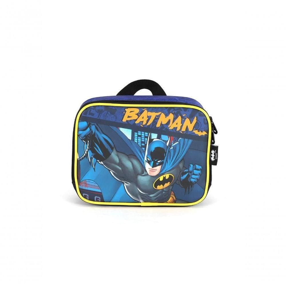 Lancheira Batman Azul - Unico Azul