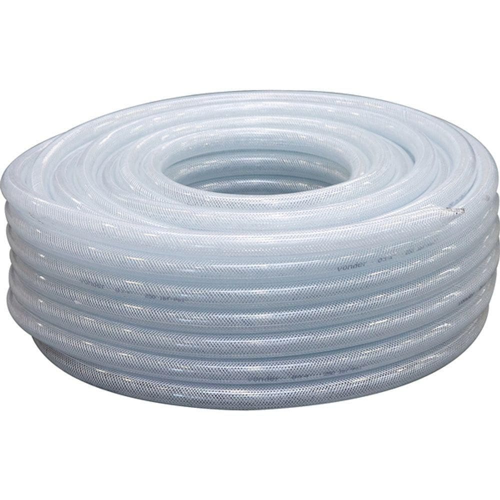 Mangueira Cristal Trançada 3-4 Vpt250(g) C- 50m Vonder