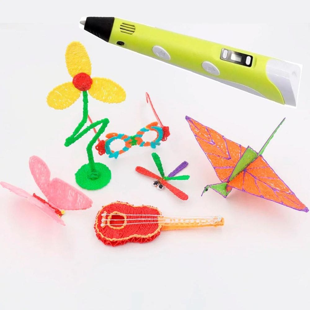 Caneta 3D Criar Colorido Infantil Usb