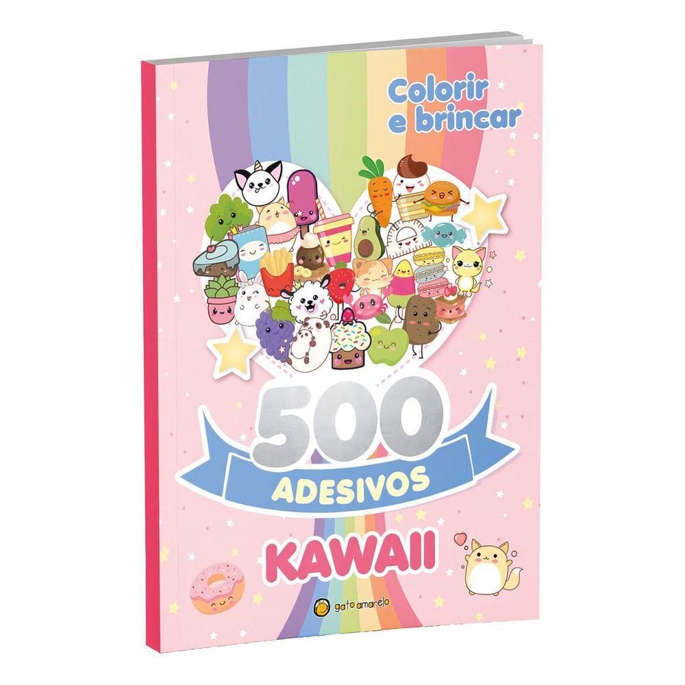 500 Adesivos: Kawaii