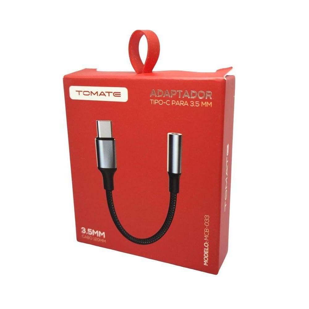 Adaptador De Audio Type-C Para P2 Tomate Mcb-033