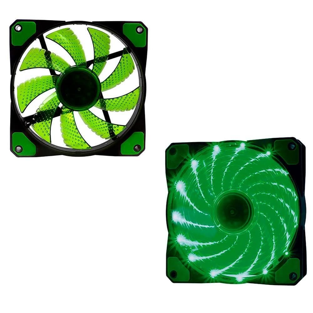 Cooler Fan 120Mm Verde 16 Leds F20 Oex Game