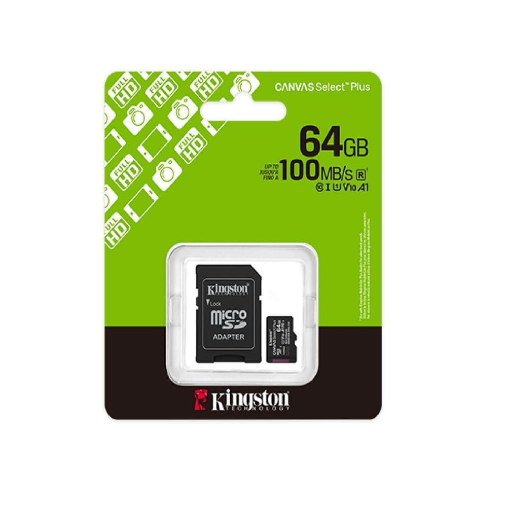Cartao De Memoria Sd Kingston Canvas Select Plus Class 10Uhs
